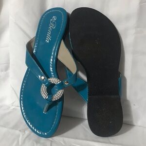 Turquoise/Blue Women’s Sandals